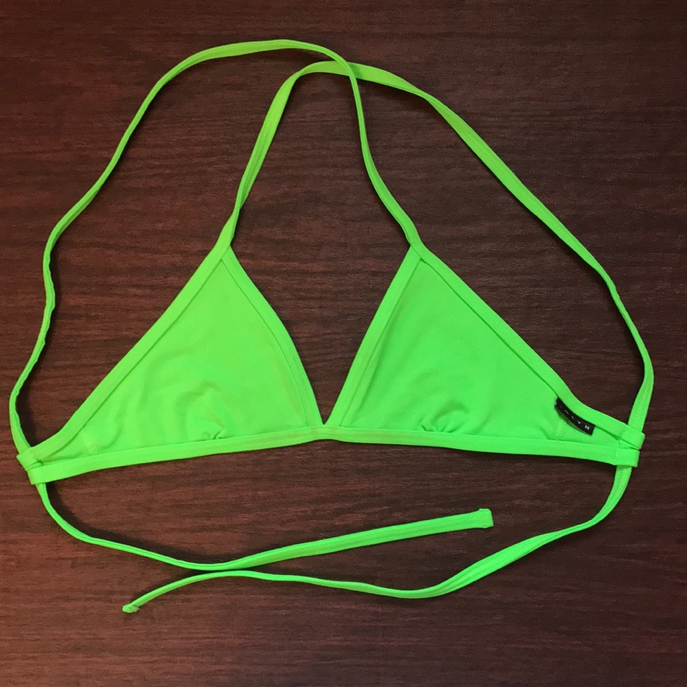 Lime Jolyn Bikini Top